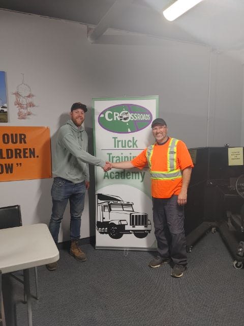 Ryan with Instructor Jeff - Class A